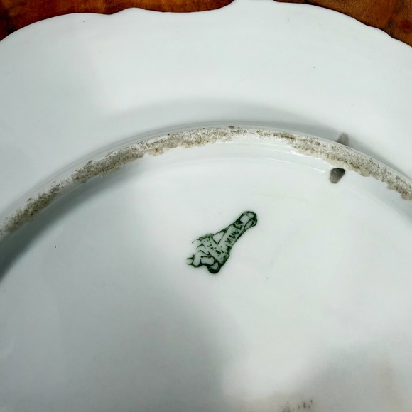 Antique LDB Co Limoges France Hand Painted Pheasant Plate Signed Rene Flambeau - Picture 5 of 9